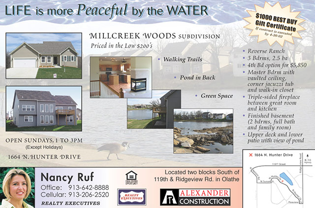 Real Estate Subdivision Open House Ad