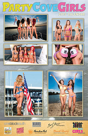 Party Cove Girls 2015 Calendar