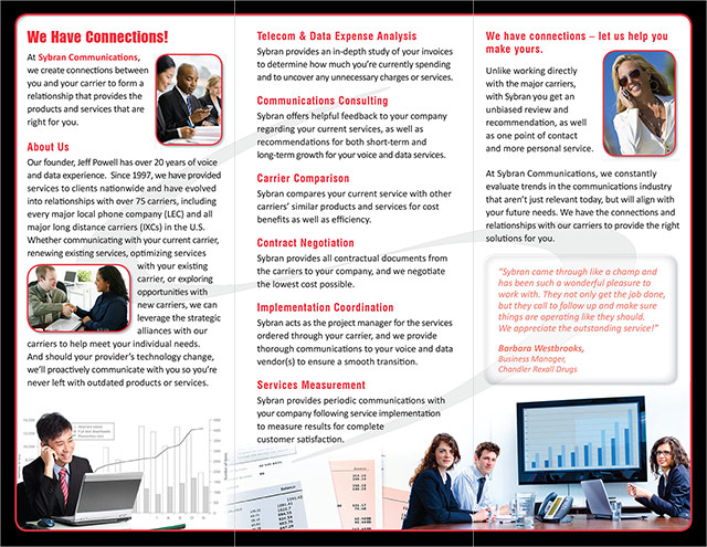 Telecom Provider Tri-fold