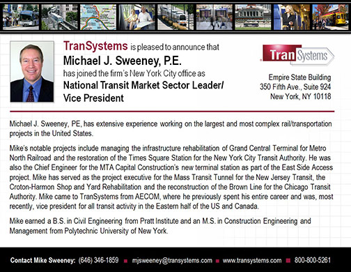 Transportation Consultancy Announcement Cards