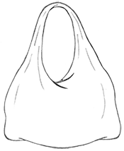 Hobo Bag Tote Illustration