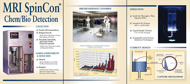Chem/Bio Detection Technology Tabletop Display