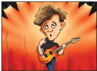 Stage Fright Illustration